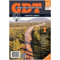 Hema Maps - Great Desert Tracks Central Sheet