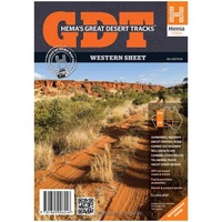 Hema Maps - Great Desert Tracks Western Sheet