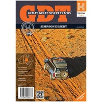 Hema Maps - Great Desert Tracks Simpson Desert