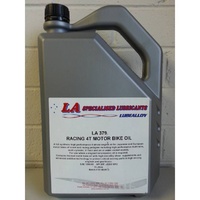 LubeAlloy Specialised Lubricants - LA379 Racing 4T Motorcycle Oil - 10W/40 5 Litres